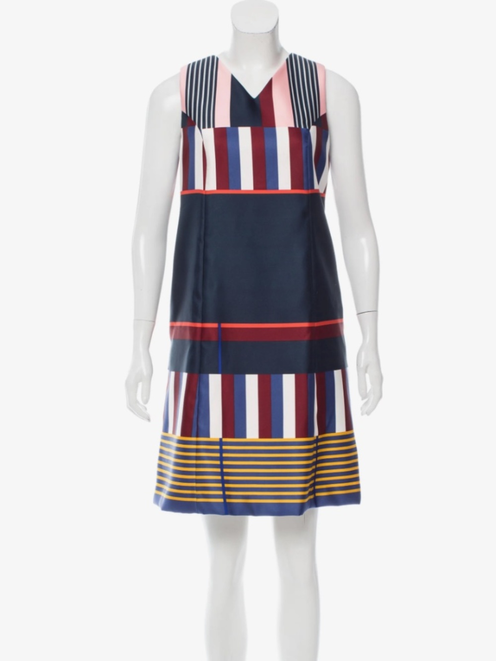SUNO Printed Mini Dress